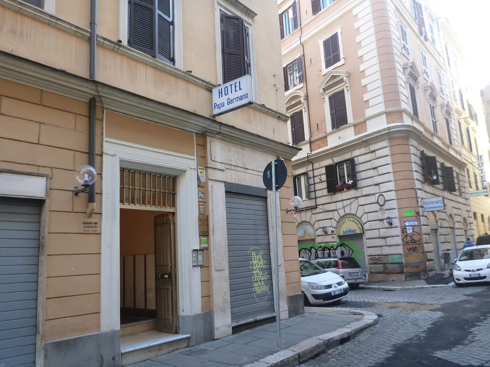 Backpacking in Italy: Staying at the Hotel Papa Germano in Rome